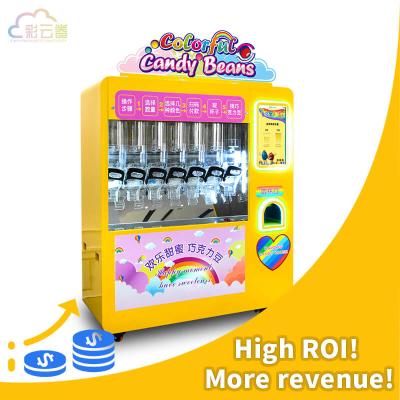 China Automated Robotic Arm Candy Dispenser Vending Machine Automated With Removable Top for sale