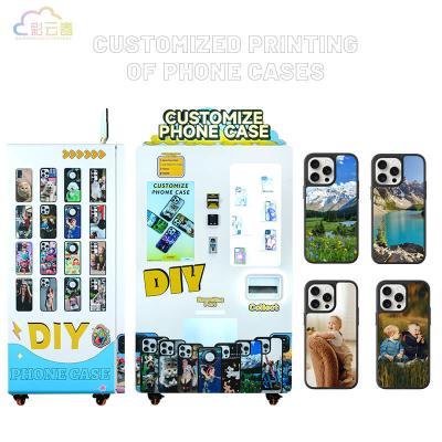 China White Custom Phone Case Vending Machine 630 Capacity For Retail Stores for sale