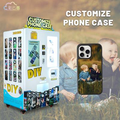 China Convenient 4G/Wi-Fi Network Connection Cell Cell Phone Case Vending Machine for Metal Cases for sale