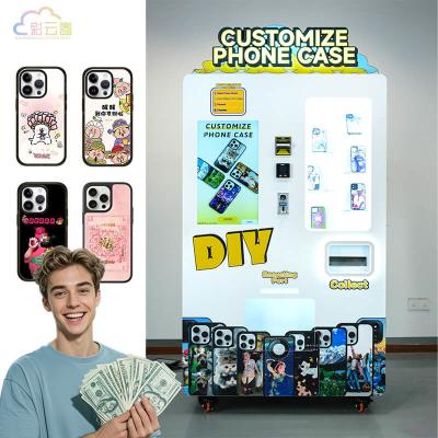 China High Resolution Phone Case Printing Vending Machine 220V 2880Dpi Images for sale