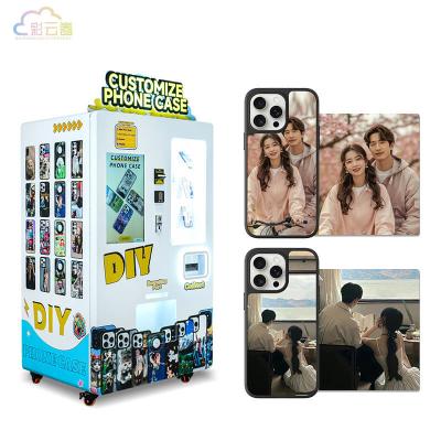 China Versatile Steel Diy Phone Case Vending Machine 350kg Fast Printing for sale