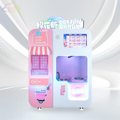 China Automatic Dispensing Cotton Candy Floss Machine Vending 3000W for sale