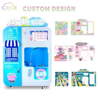 China 3000W Vending Cotton Candy Machine Automatic Dispensing Convenient Cleaning for sale