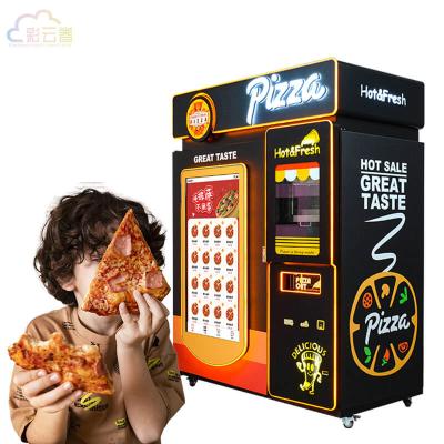 China 24 / 7 Pizza-Vending-Maschine aus Edelstahl für Einkaufszentren zu verkaufen