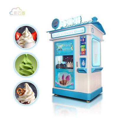 China Soft Serve Ice Cream Vending Machine 110V 220V For Soft Serve Delights for sale