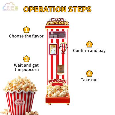 China 110V 220V Automatic Popcorn Vending Machine With 2 Minutes Dispensing Speed for sale