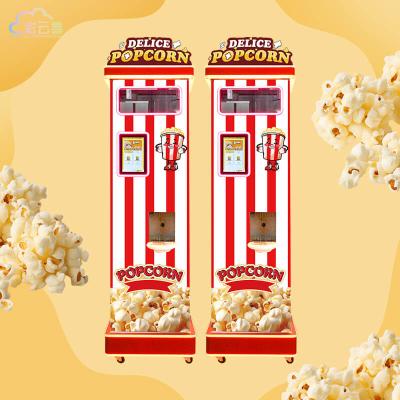 China 24/7 Automatic Vending Popcorn Machine 2 Minutes Dispensing Electric Power Source for sale