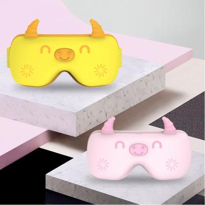 China 2022 Hot Selling Mini Portable Kids Intelligent Eye Care Amazon Eye Massager Hot Selling Electric Heating Eye Massager for sale