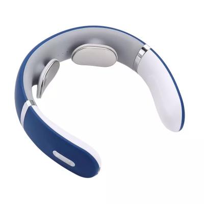 China New Electric Cervical Portable Rechargeable Heater Health Care Machine Digital Therapy Traction Neck Physiotherapy Neck Massager Smart Collar With Remote Control for sale