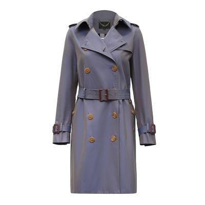 China Best manufacturer 2022 trench jacket women raincoats waterproof brand long anorak women fashion trench coat for sale