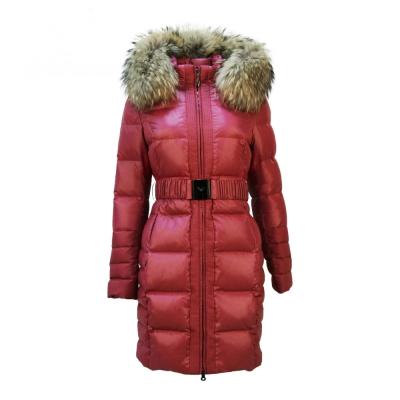 China 2021 Fashion Female Anti-shrink Women's Long Winter Down Coat New for sale