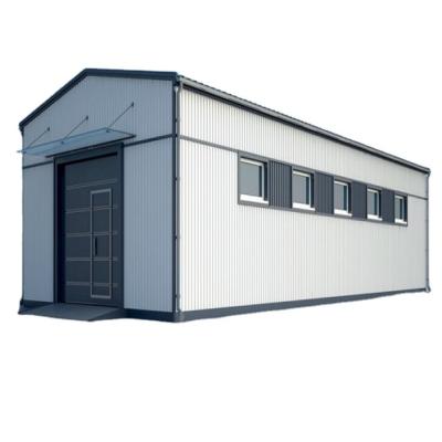 China Modern metal light steel structure frame prefabricated  steel  structure office for sale