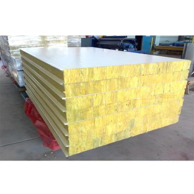 China Contemporary Factory Price /fire Retardant/ Rock Wool Sandwich Wall Panel /cold Room,Wall Insulation for sale