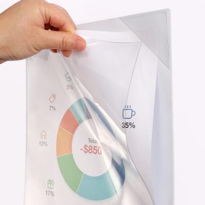 China High Quality Eco-friendly Clear Document Desktop Magnetic Display Document Holder With Full Magnetic Holder for sale