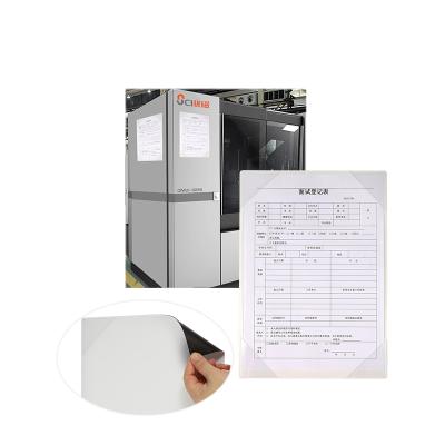 China High Quality Magnetic Display Document Holder Folder Holder for Direct Writing for Warehouse and Factory for sale