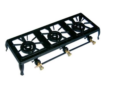 China Hotel Cast Iron 3 Burner Gas Stove GB-03 for sale