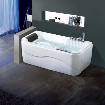 China Low Price Free White Small Size Two Color Skirted BALISI Single Soaking Bathtub For Family for sale