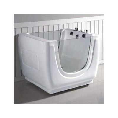 China Free Quality Cheap Hot Sale Longevity White Square BALISI Baby Bathtub for sale