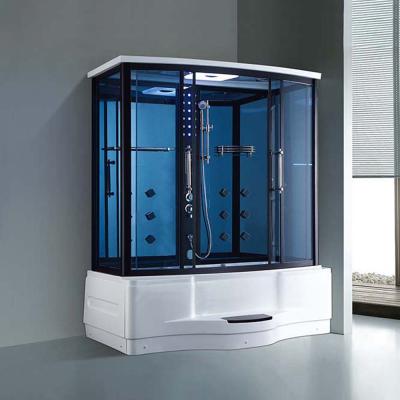 China Computer Control Panel Large Size With Massage Saturated Steam Big Sauna Steam Bath for sale