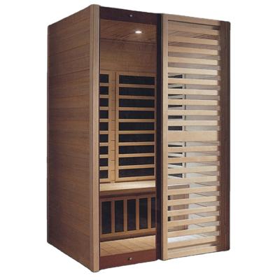 China Computer Control Panel BALISI Sauna Room Factory Wholesale 2 Person Infrared Dry Indoor Bathroom Sauna Two Person Room for sale