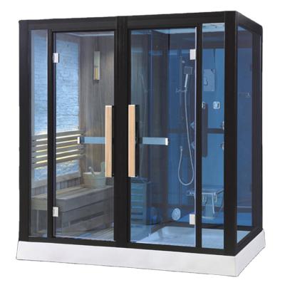 China Computer Control Panel BALISI Bathroom Hotel New Design With Infrared Steam Shower Cabin Dry Steam Sauna Room And Saturated for sale