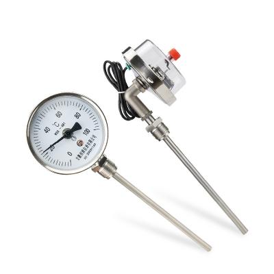 China Zubehör für Wasserpumpen Industrielle Mini-Bimetallthermometer Manometer mit ODM-Anpassung zu verkaufen