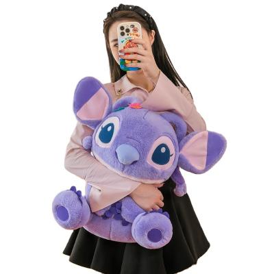 China Hot 60cm Lilo And Stitch Plush Toys Lilo And Stitch Anime Stuffed Baby Stitch Plush Figure for sale