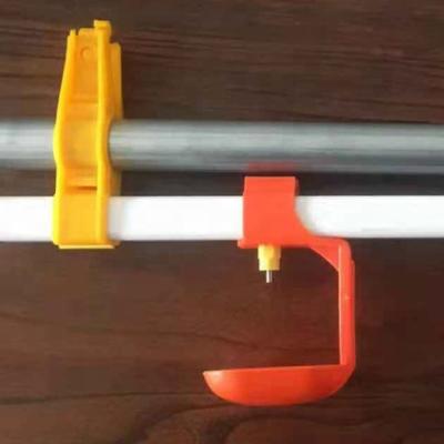 China Poultry Farm Waterline Drinking Line Nipple Drinker Poultry Nipple Home Water Line for sale