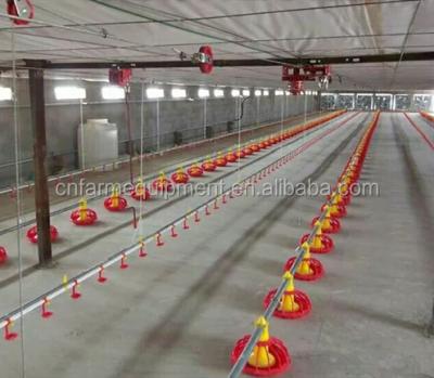 China Farms Poultry Broiler Feeding System And Drinking System for sale