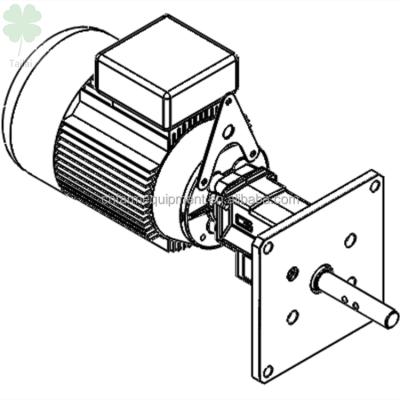 China Long Span-life Italy brand Transtecno gear motor motor reductor 380V 50hz 1.1KW for poultry pig farm for sale