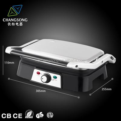 China Easily Cleaned Cheap Electric 2 Slice Panini Touch Press Grill Sandwich Maker for sale