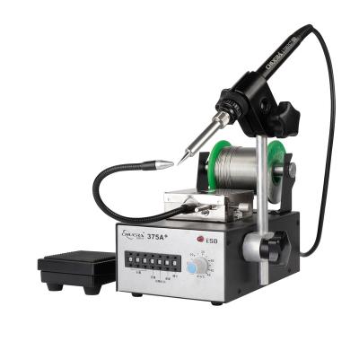 China CSD375A+ Adjustable Temperature Automatic Tin Feeding By Foot Pedal BGA Soldering Station With Adjustable Temperature Soldering Station for sale