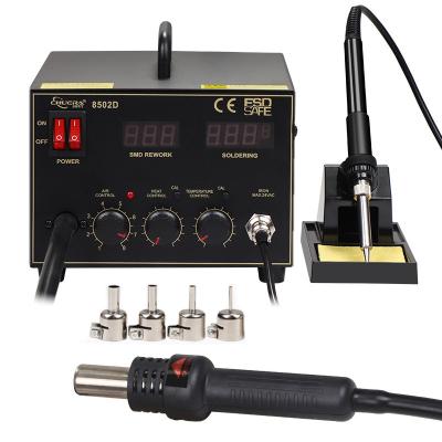 China PCBA Repair SMD BGA Rework CSD8502 Professional Rework Solder Reference 2 SMD BGA in 1 Air Gun Rework Hot Soldering Station for sale