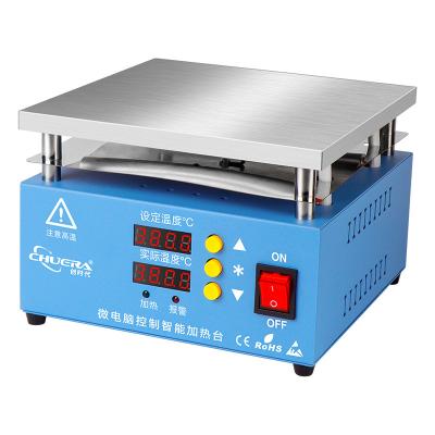 China CSD986 400W Process Digital Display Industry Thermostat PCB/BAG Heating Double Electric Infrared Heating Platform for sale