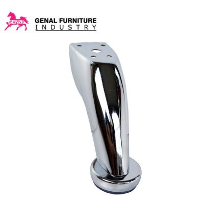 China STS-8362 Modern Sofa Leg 95mm Height Black White Rubber Customized for sale