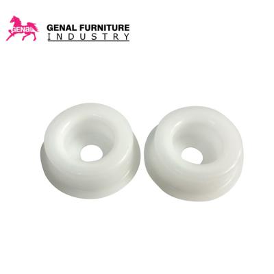 China Standard size wear-resisting white circle nylon plastic headboard washer for sale