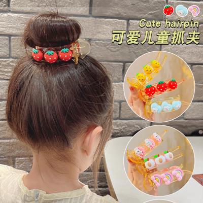 China 2022 New Children's Hair Clip Cute Princess Hair Claw Cartoon Hair Accessories Hair Accessories For Girls for sale