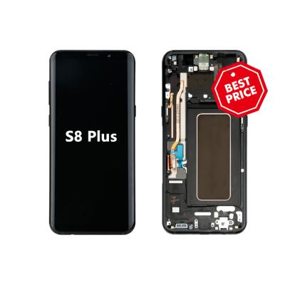 China Broken Fix Phone Screen Mobile Phone Amoled LCDs Display For Samsung Galaxy S8 S9 S10 G950 G950F LCD Display With Frame for sale