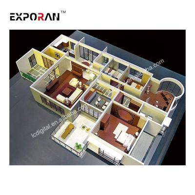 China Modern House Layout Architectural Design And Real Estate Model For Sales for sale