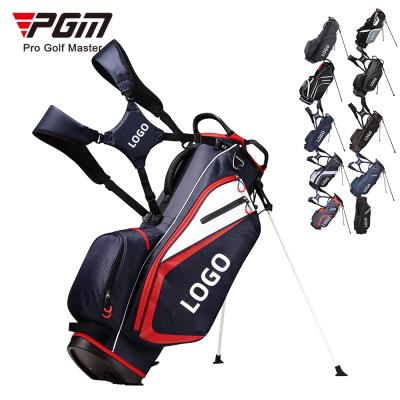 China Outdoor Black Luxury Golf Stand Bag Custom Logo Golf Activity PGM Nylon Carry Golf Bags For Men for sale