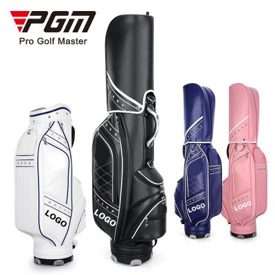 China PGM QB076 PU Ladies Waterproof Custom Staff Golf Bag Women Travel Golf Bags for sale