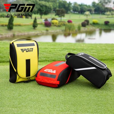 China Wholesale PGM XB005 Nylon Golf Shoe Carry Bag Waterproof Custom Printed Golf Shoe Bag for sale