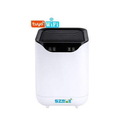 China Cool Type Household Control Outlet Air Humidifier 240*240*335mm Size Tuay Smart Home WiFi Purifying Humidifier MYQ Smart WIFI for sale