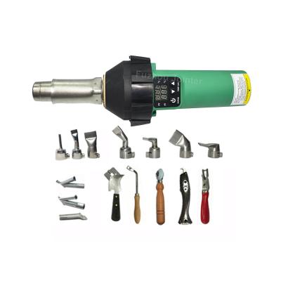 China PVC Sheet Welding PVC Roof 110V Hot Air Extrusion Waterproof Plastic Welder Welding Heat Gun For Vinyl for sale