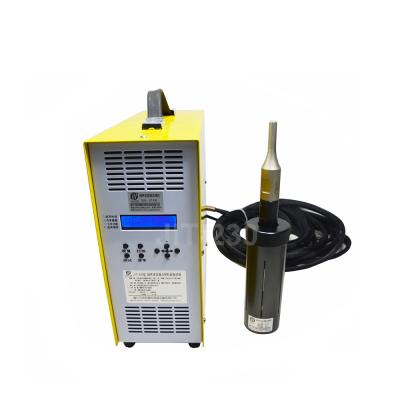 China Construction worksÂ   Manual Ultrasonic Plastic Welding Machine Spot Welding Machine For HDPE PP PVC EVA for sale