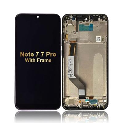 China Replacement Mobile Phone LCD Display Touch Screen Panel For Redmi Note 5 10C K20 7 7S 8T 9S 9T 10T 5G 10S 11E 11S With Frame 5.71 inch for sale