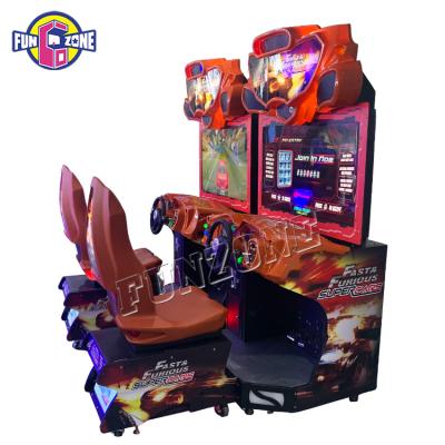 China Super Simulator Coin Operated Arcade Driving Machines Video Game Car Racing Game Machine For Sale FZS-04 for sale