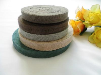 China Environment Friendly  Solid color Cotton Ribbons for sale