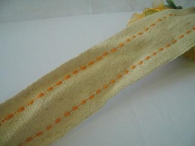 China Environment Friendly 3cm Cotton Ribbon Stitch ribbon for sale