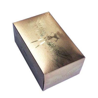 China Recycled Materials Wholesale Custom Cosmetic Paper Packaging Mascara Box Lipstick Gold Box for sale